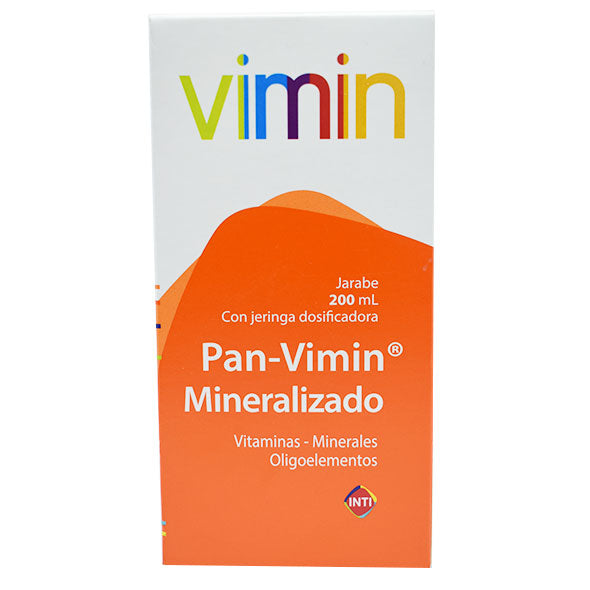 Pan-Vimin Mineralizado Jarabe 200 mL