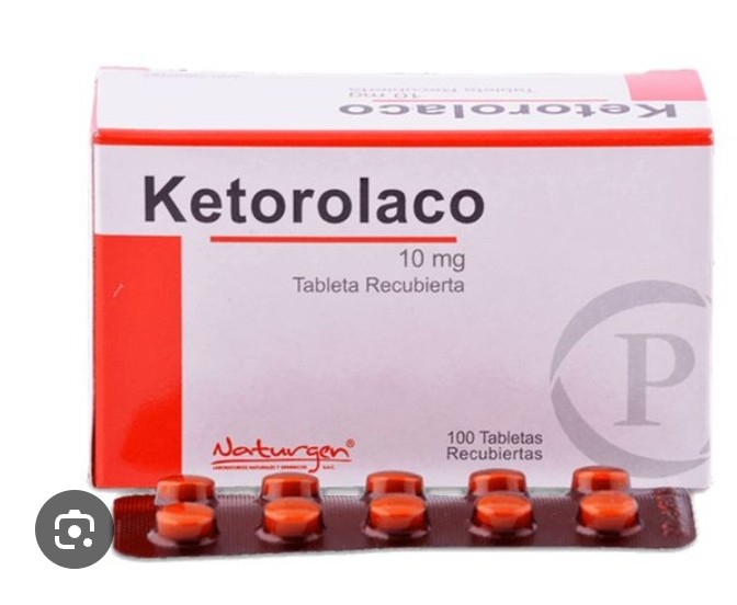 Ketorolaco 10 mg X Comprimido 