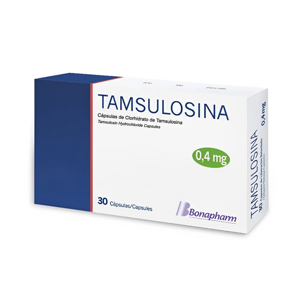 Tamsulosina X Capsulas tamsulosina 0.4 mg