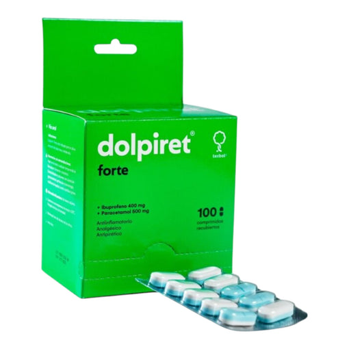 Dolpiret forte/Ibuprofeno 400mg-Paracetamol 500mg