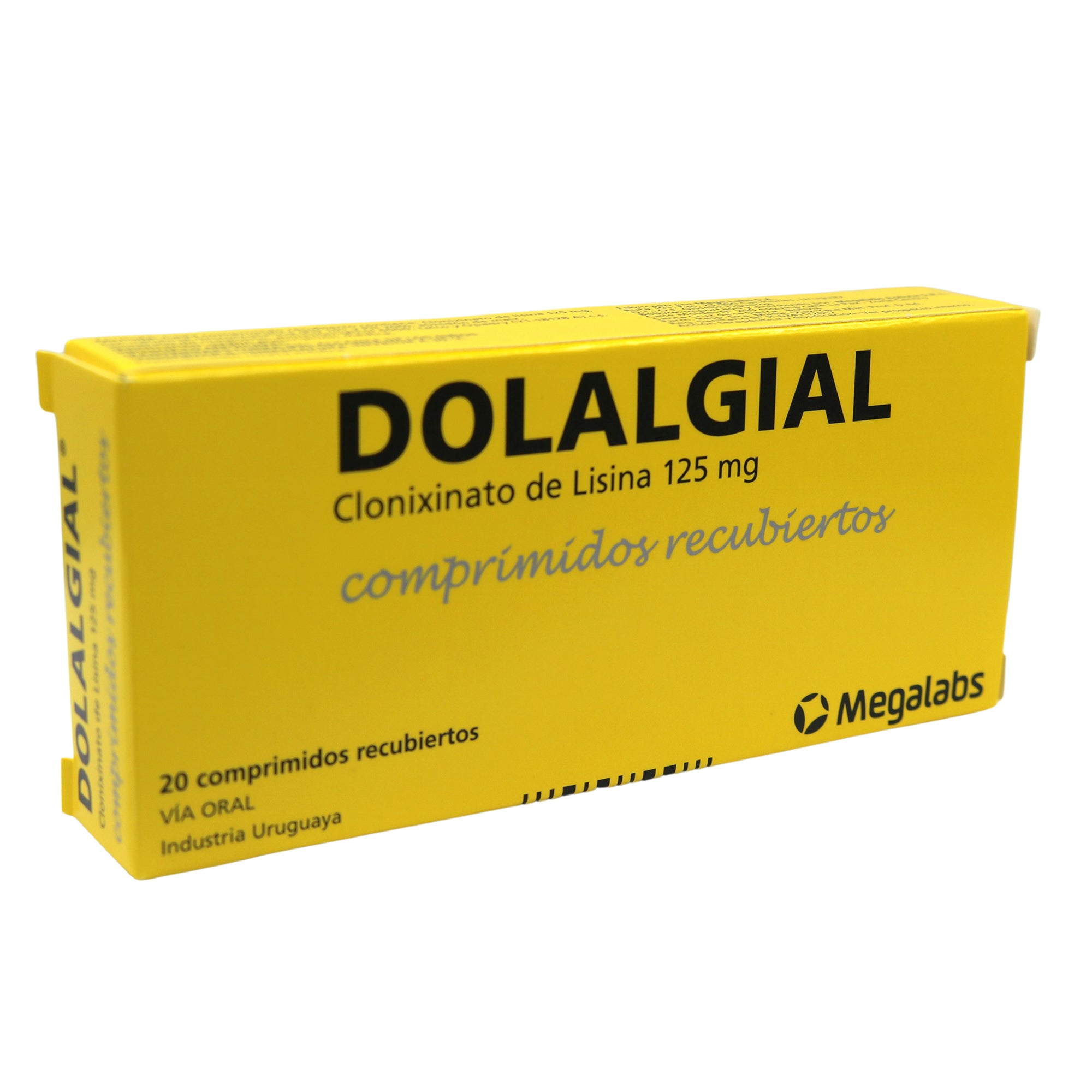 Dolalgial X Comprimido _ Clonixinato de lisina 125 mg