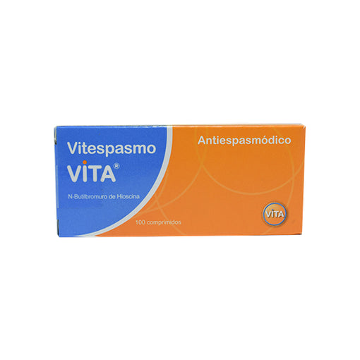 Vitespasmo Simple X Comprimido Hioscina Butil 10 mg