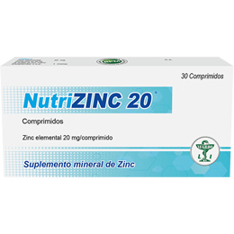 NutriZINC 20 X Comprimido 