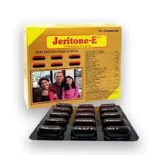 Jeritone-E X capsulas Multivitaminas
