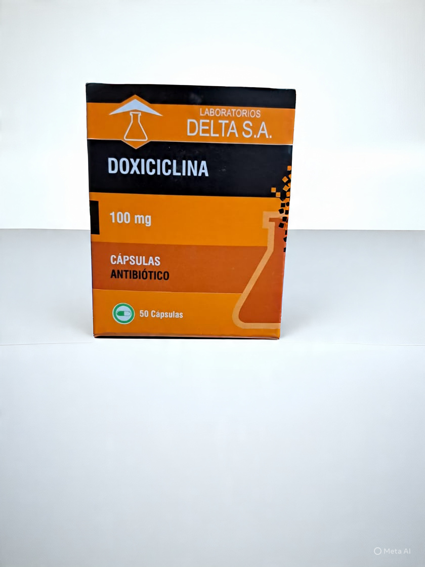 Doxiciclina 100 Mg X Capsula Delta