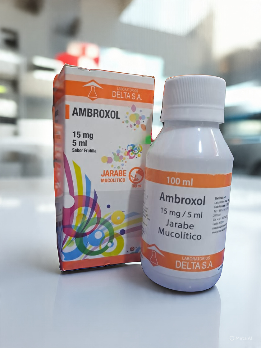 Ambroxol 15 mg/5 ml X Jarabe
