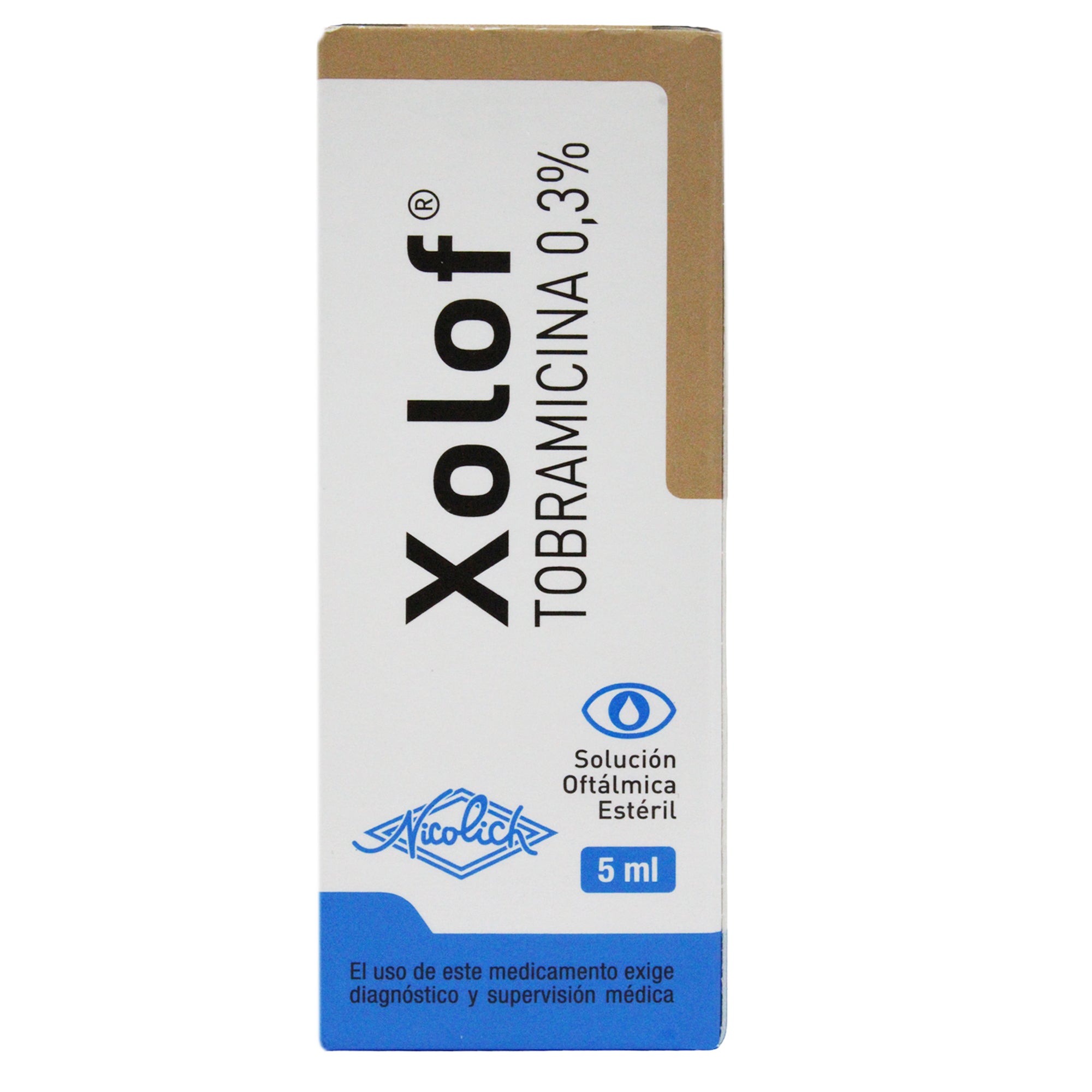 Xolof gotas X 5Ml Tobramicina 0.3%