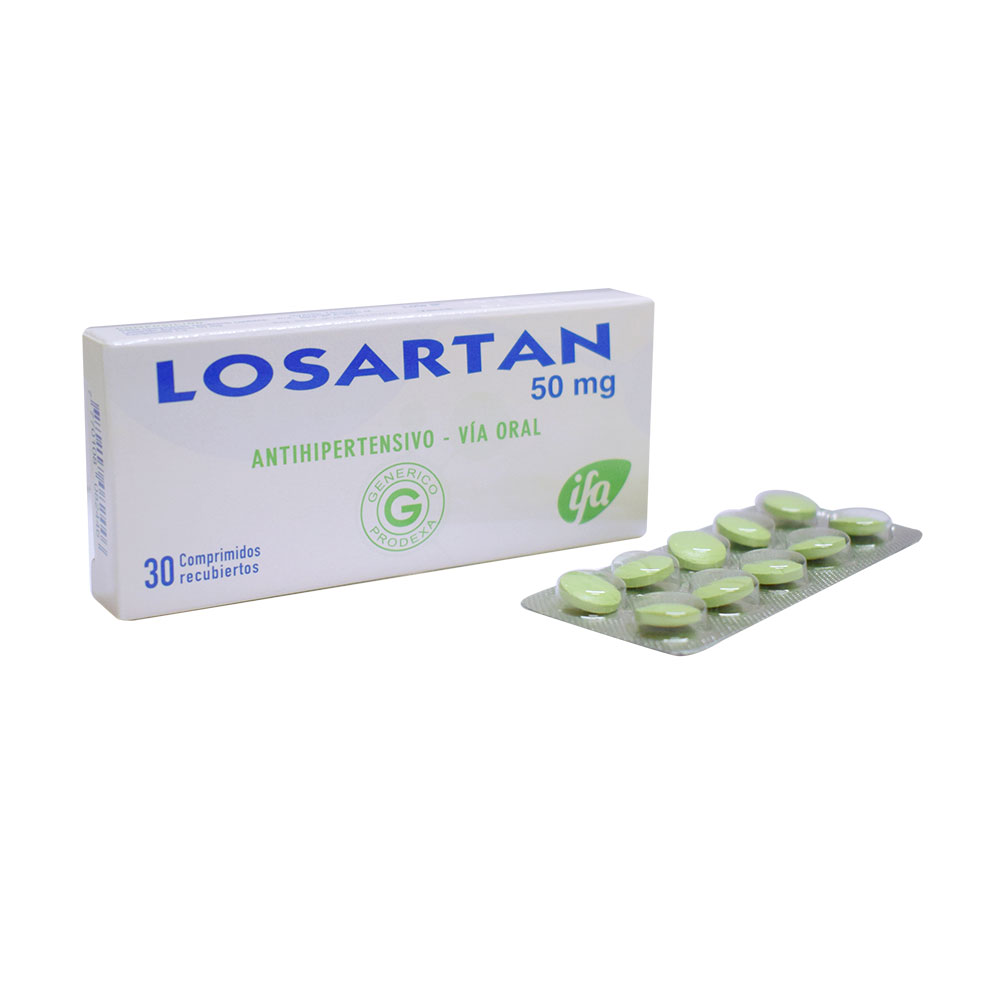 Losartán X Comprimido 50 mg