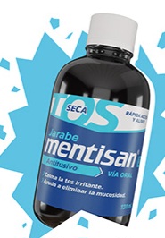 Mentisan X Jarabe 120 ml Tos Seca , Dextrometorfano, Clorfeniramina 