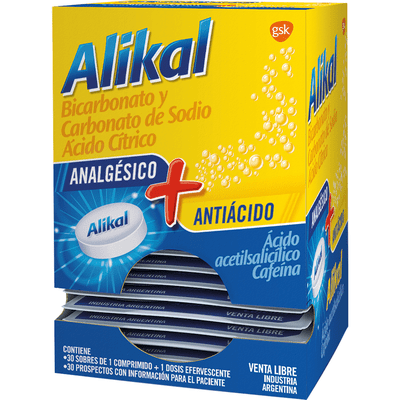 Alikal X Sobre Efervescente 
