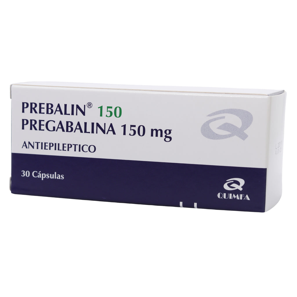 Prebalin 150 X capsulas Pregabalina 150 MG