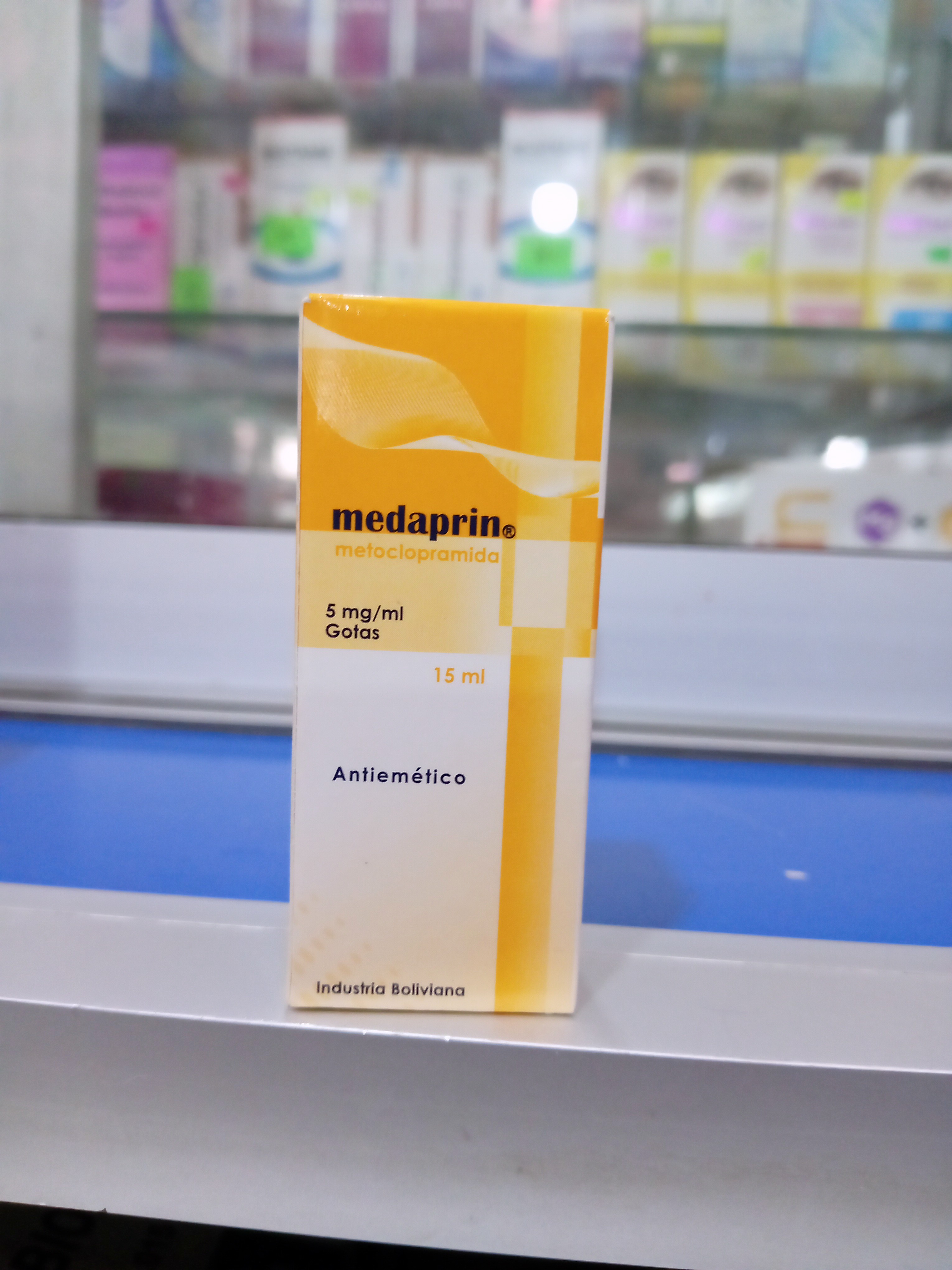 Medaprin X gotas Metoclopramida 5 mg/ml