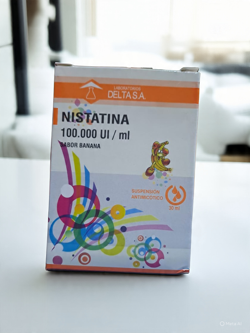Nistatina 100,000 UI/ml X Suspensión