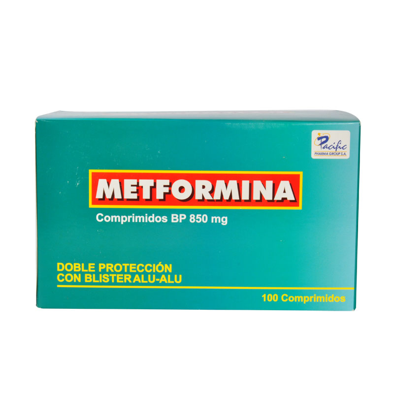 Metformina 850 mg X Comprimido