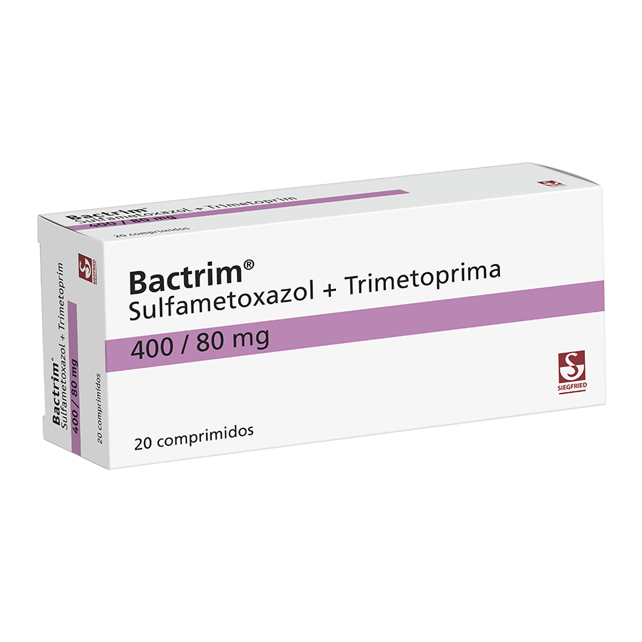 Bactrim Sulfametoxazol + Trimetoprima 400/80 mg X Comprimido