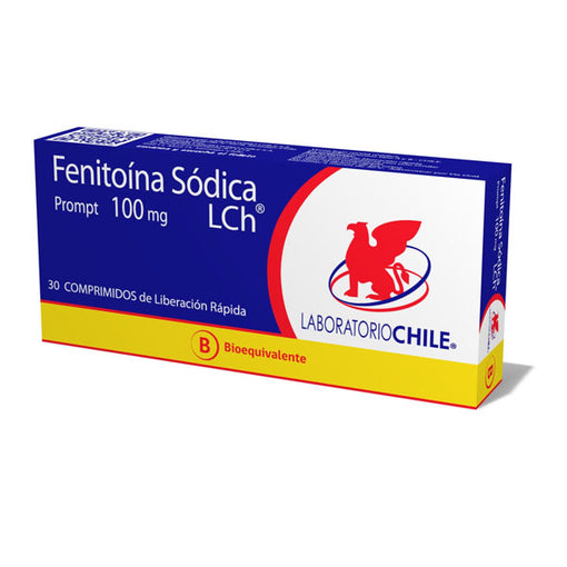 Fenitoína X Tableta Fenitoina sodica 100mg