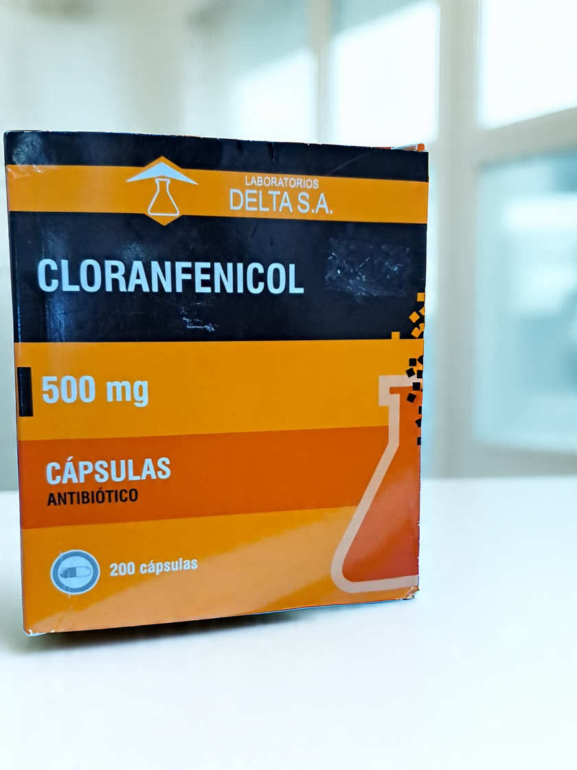 Cloranfenicol 500 mg X capsulas