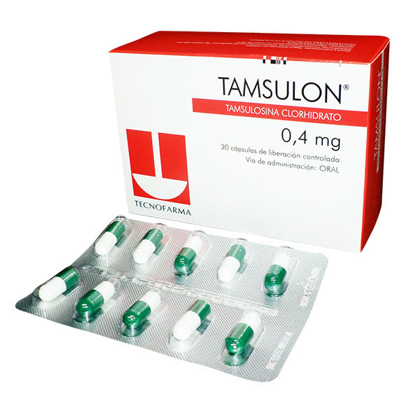 Tamsulon X Capsula Tamsulosina 0.4 mg