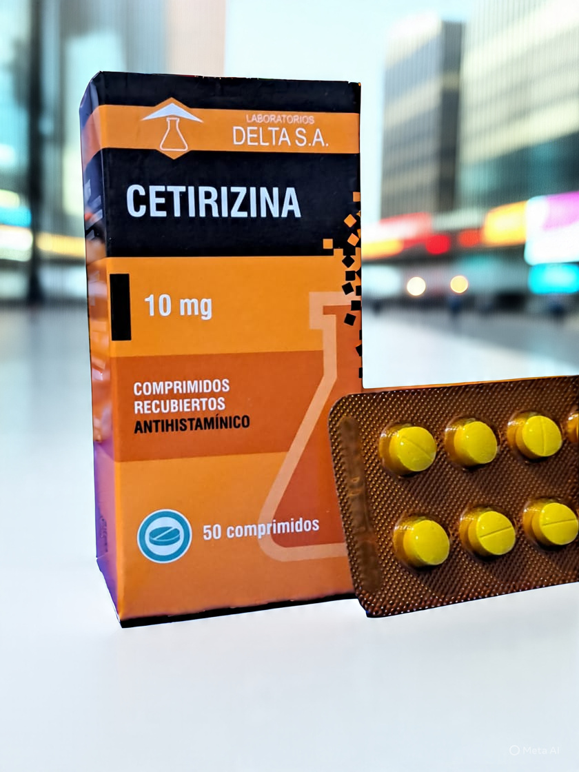 Cetirizina Diclorhidrato 10 mg X Comprimido