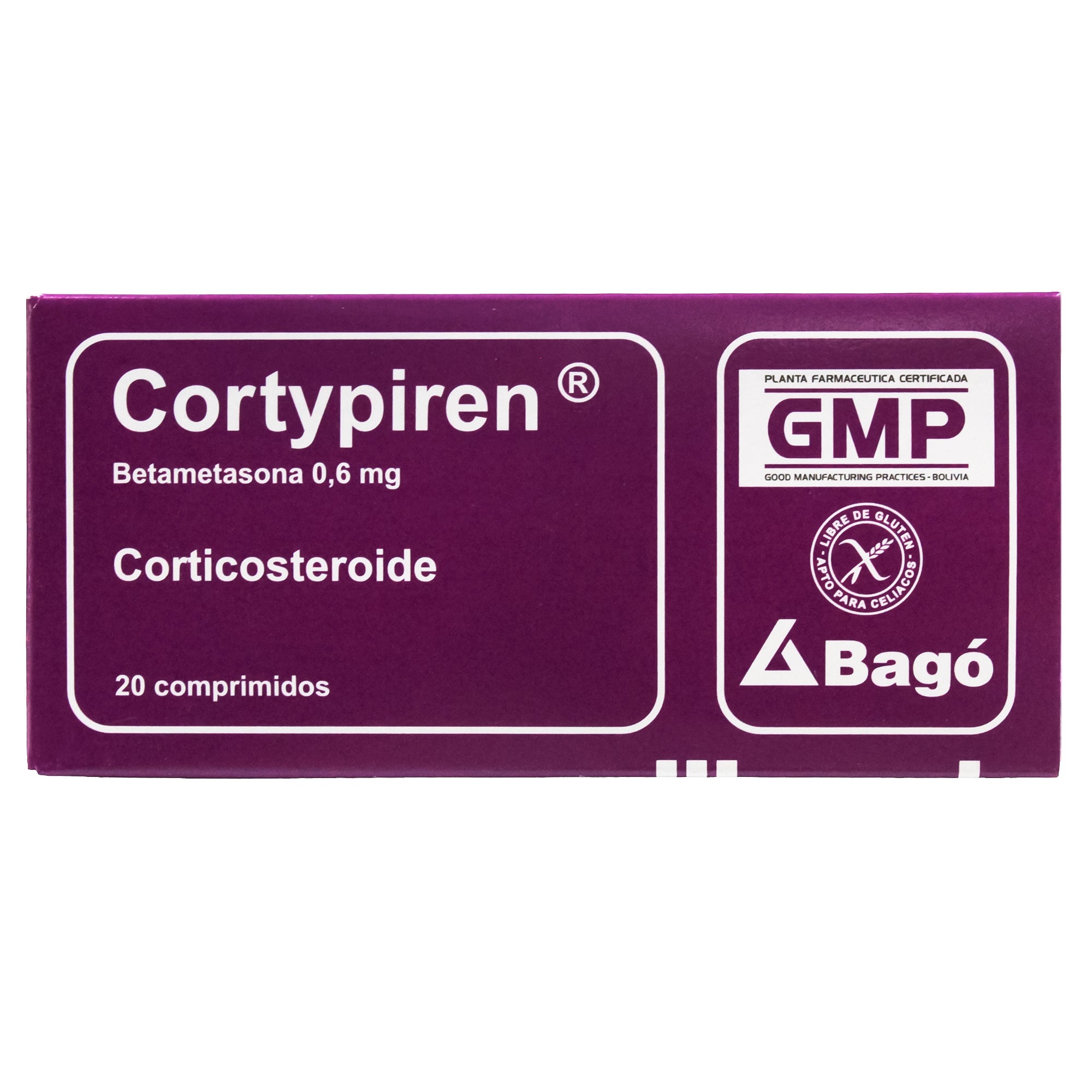 Cortypiren X Tableta Betametasona 0.6mg