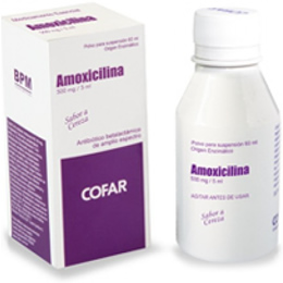 Amoxicilina 500 mg / 5 ml-JARABE