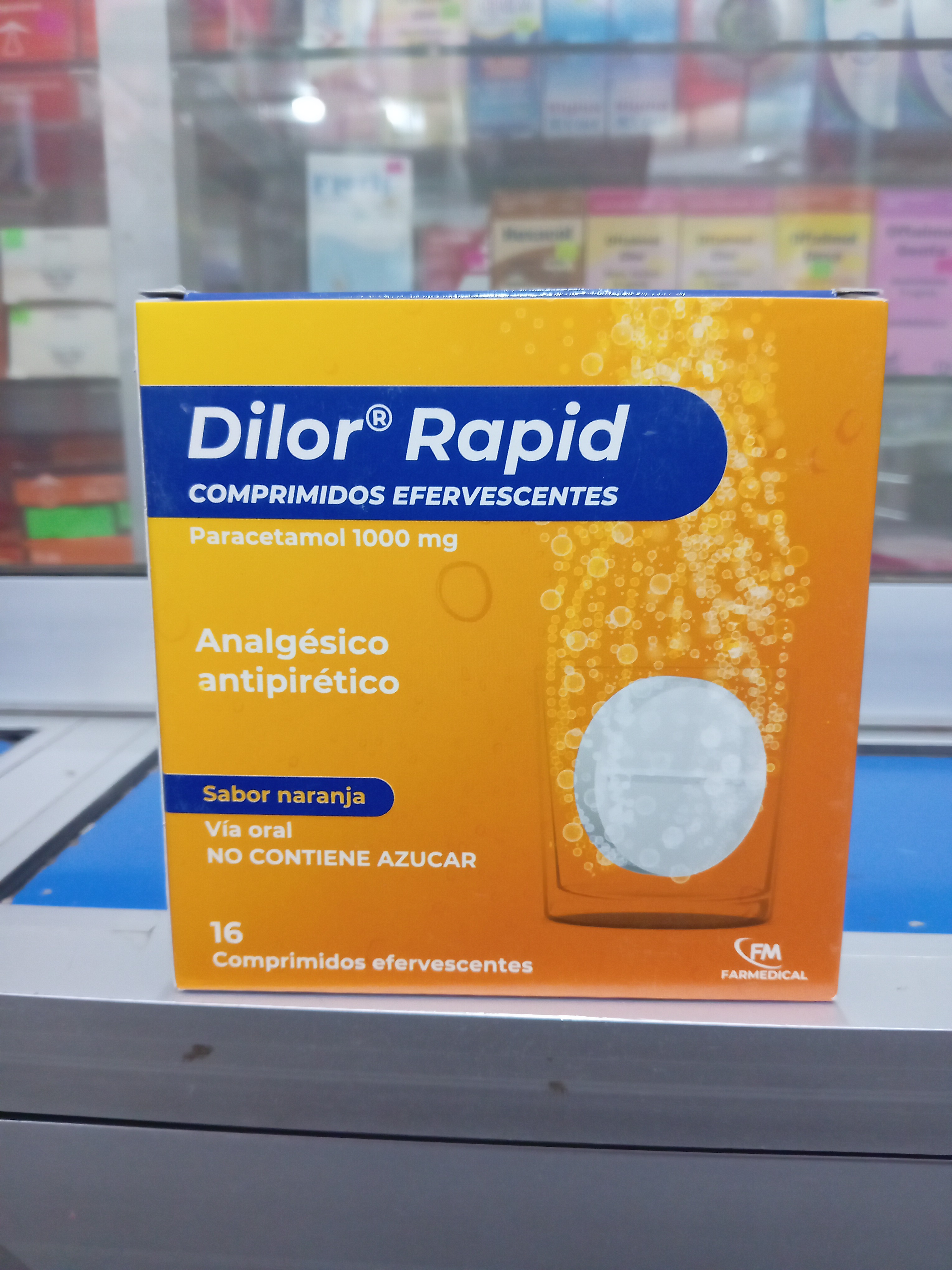 Dilor Rapid X Comprimido efervescente Paracetamol 1g