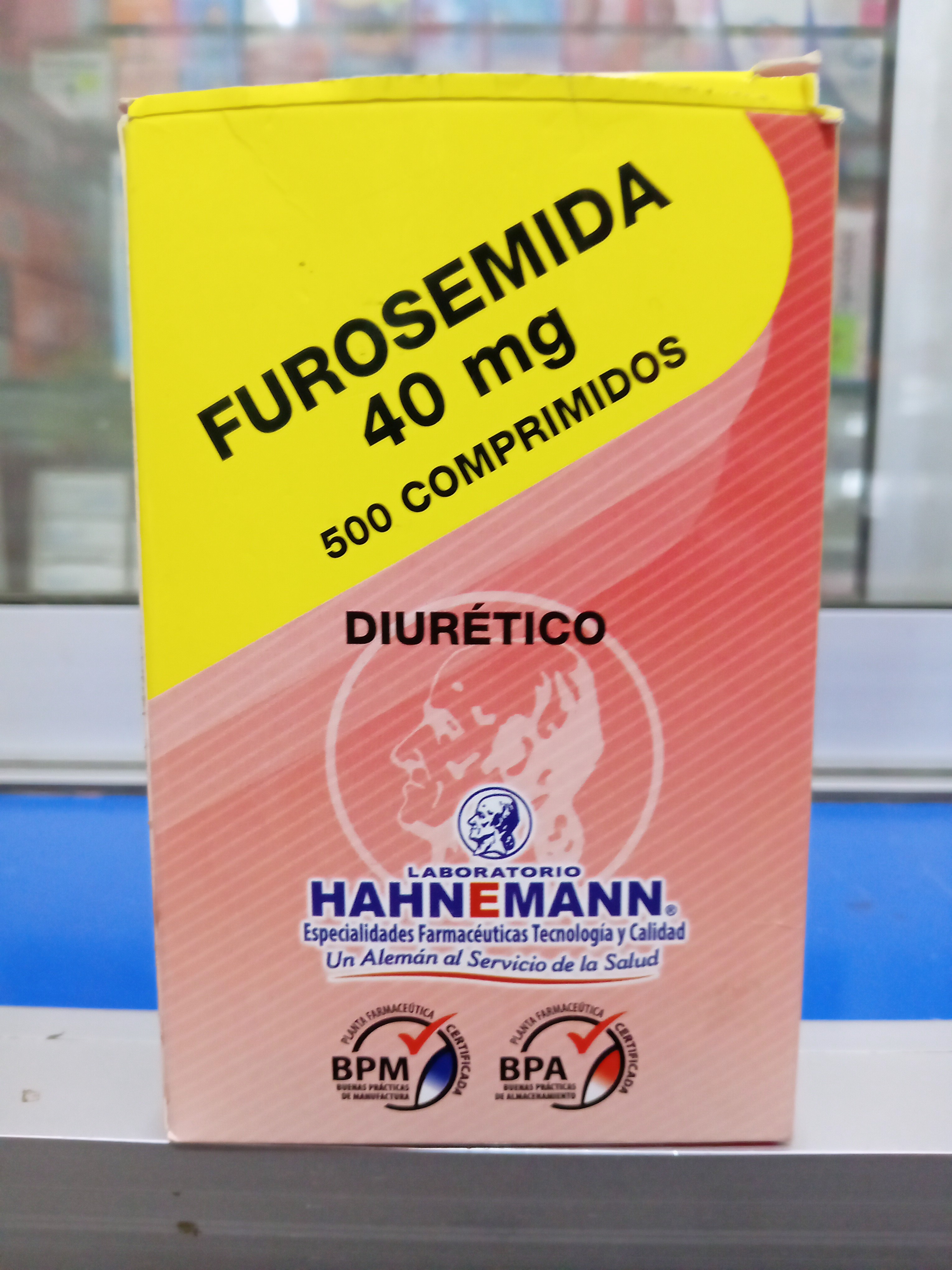 Furosemida 40 mg X comprimido