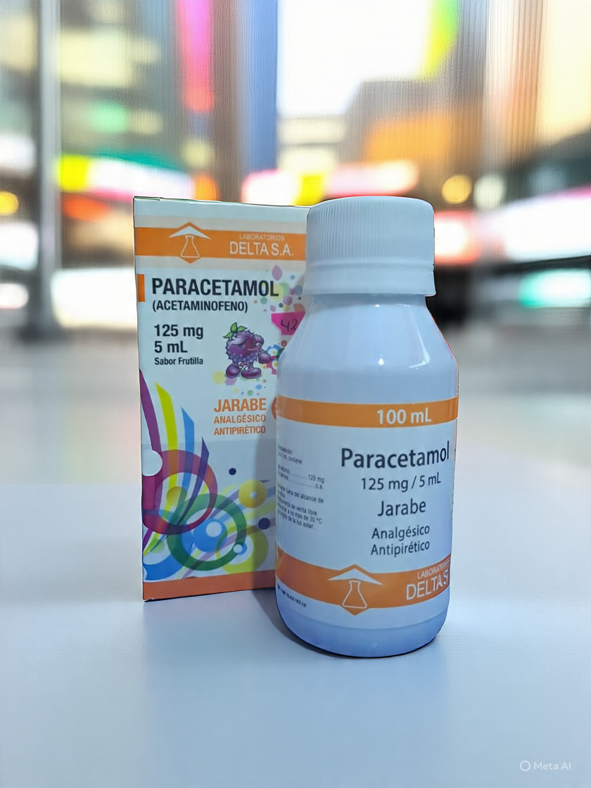 Paracetamol 125 mg/5ml X Jarabe