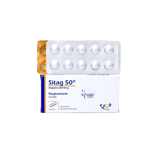 Sitag 50 X Comprimido sitagliptina 50 mg