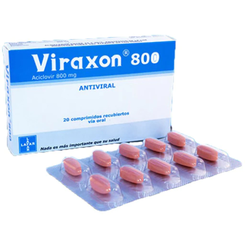 Viraxon 800 X Comprimido Aciclovir 800 mg