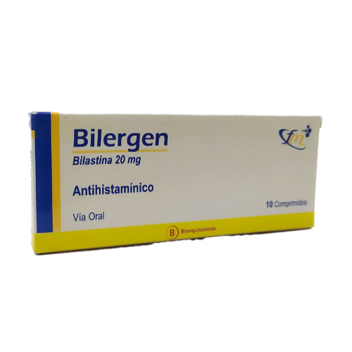 Bilergen X Comprimido Bilastina 20 mg