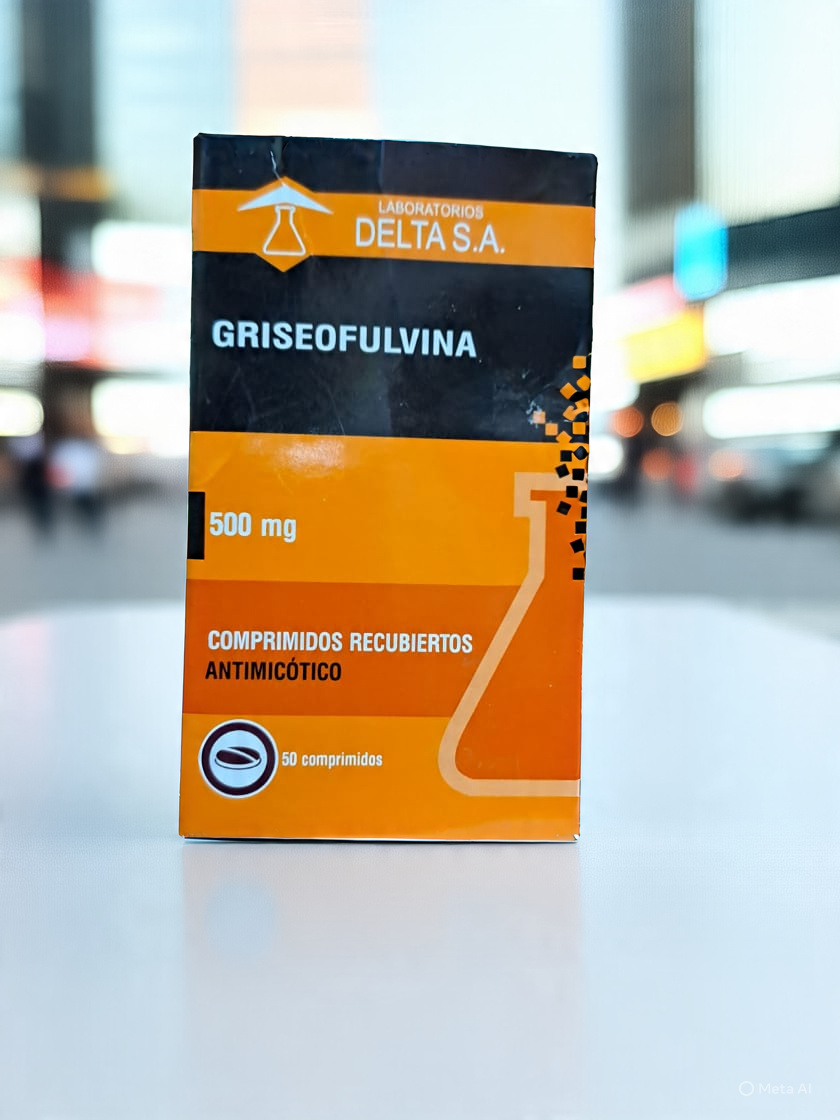 Griseofulvina 500 mg X Comprimido 