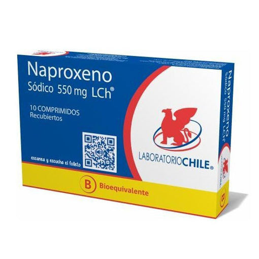 Naproxeno 550 mg X tableta  lch