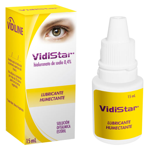 Vidistar gotas X 15Ml Hialuronato Sodio 0.4%
