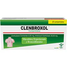 Clenbroxol X Comprimidos Ambroxol clenbuterol