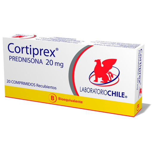 Cortiprex X Tableta Prednisona 20 mg