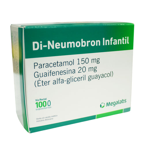 DiNeumobron X supositorio Paracetamol 300 mg eucalipto gomenol