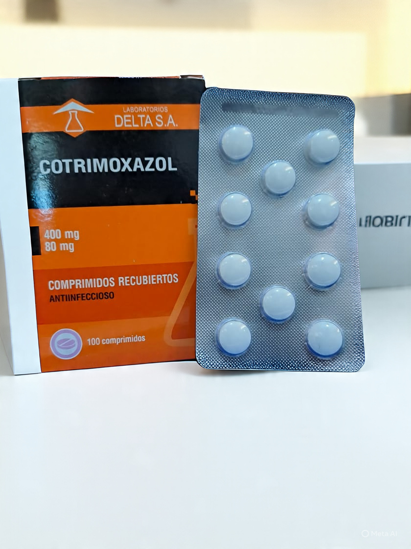 Cotrimoxazol X comprimido Sulfametoxazol 400mg, Trimetoprima 80mg
