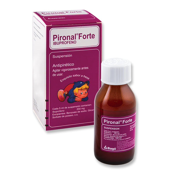 Pironal Forte Suspension Ibuprofeno 200 mgX 100Ml