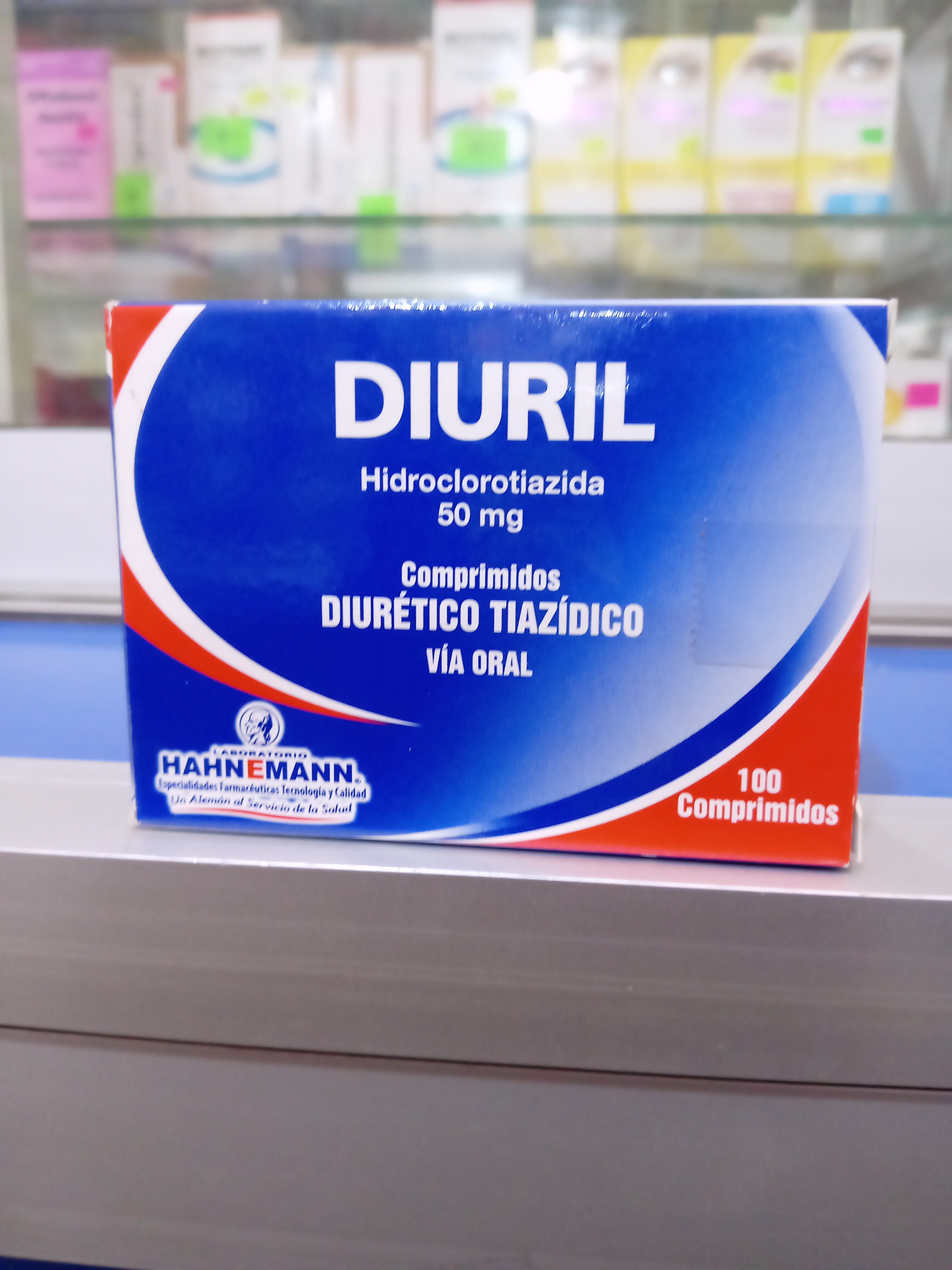 Diuril X Comprimido hidroclorotiazida 50 mg