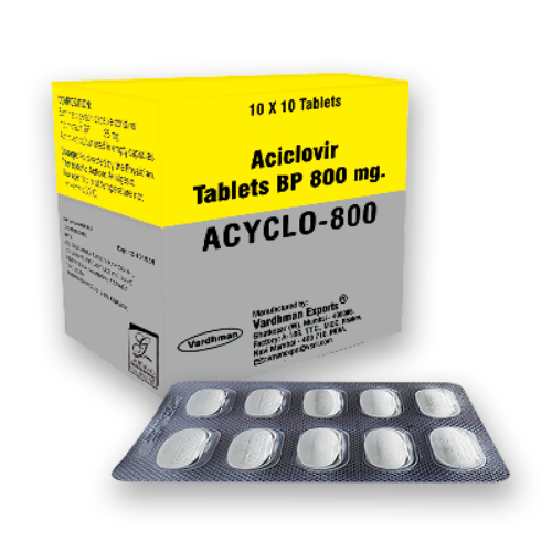 Acyclo 800 X Comprimido Aciclovir 800 mm g