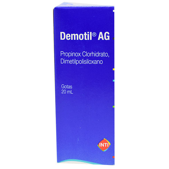 Demotil AG Gotas X 20 ml Propinox Clorhidrato 5 mg, Dimeticona 40 mg