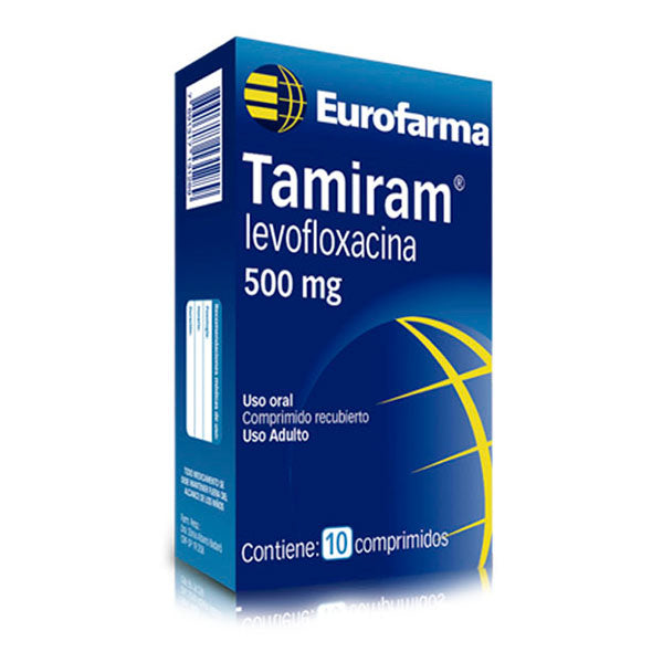 Tamiram X Comprimido Levofloxacina 500 mg