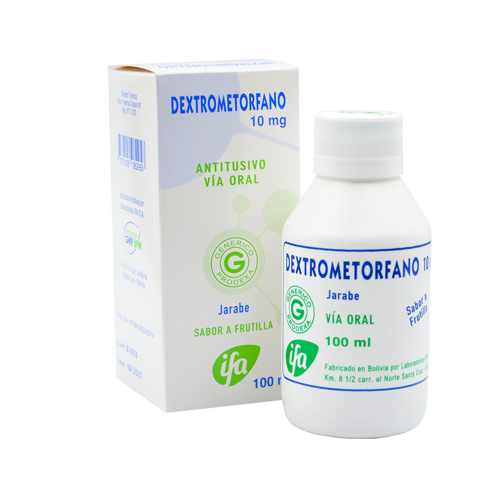 Dextrometorfano 10 mg Jarabe X 100ml