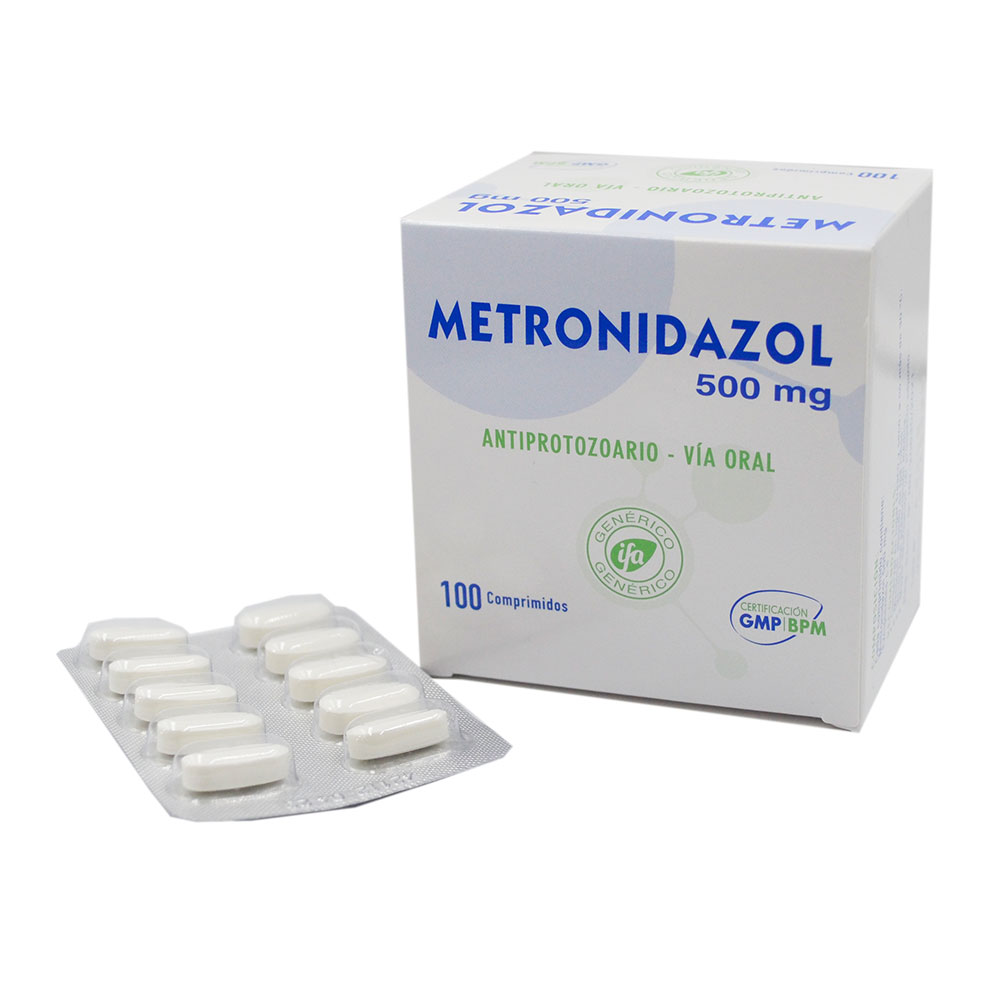Metronidazol X Comprimido 500 mg