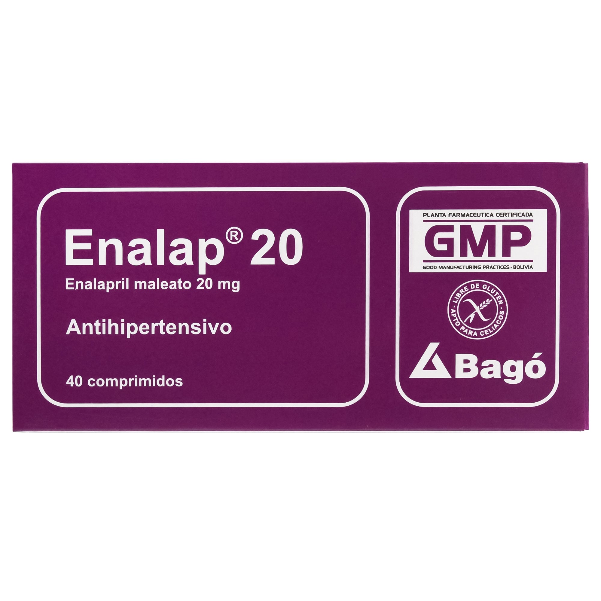 Enalap 20Mg Enalapril X Tableta
