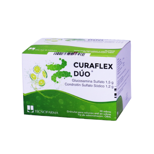 Curaflex Dúo X Sobre glucosamina 1.5 g condroitin 1.2 g