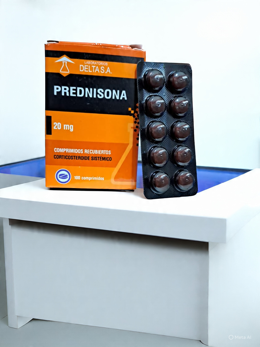 Prednisona 20 mg X Comprimido 