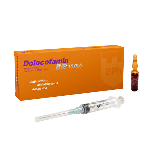 Dolocofamin B12 10.000 diclofenaco 75mg-Vitamina B¹²X Ampolla