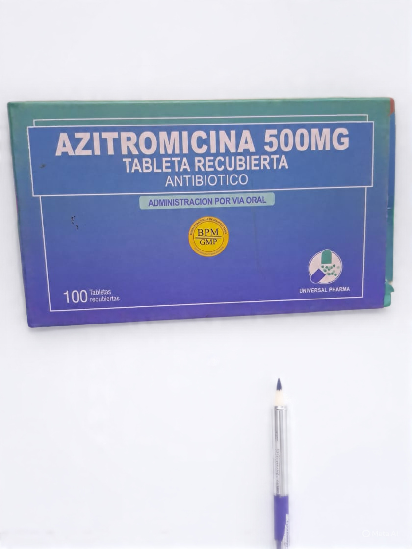 Azitromicina 500 X Tabletas Azitromicina 500 mg